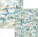 Ciao Bella Paper - Edge of the Ocean - Mixed Media book | MA008 - Craftywaftyshop