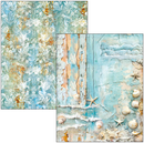 Ciao Bella Paper - Edge of the Ocean - Mixed Media book | MA008 - Craftywaftyshop
