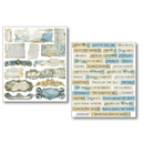 Ciao Bella Paper - Edge of the Ocean - Mixed Media Sticker Set | MB012 - Craftywaftyshop