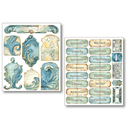 Ciao Bella Paper - Edge of the Ocean - Mixed Media Sticker Set | MB012 - Craftywaftyshop