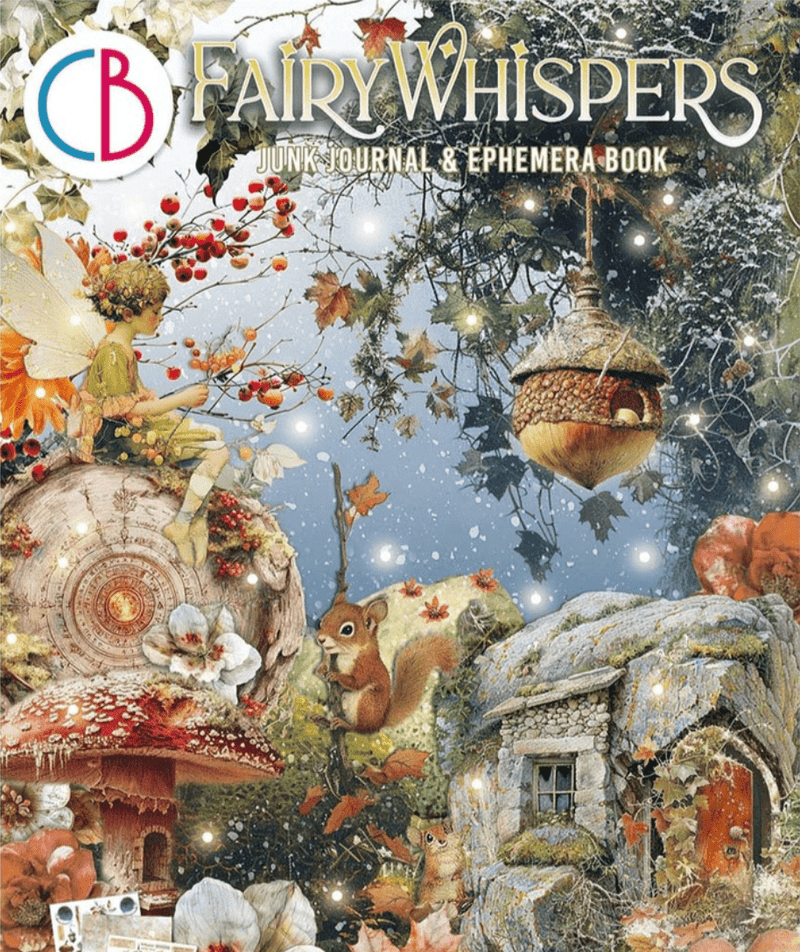 Ciao Bella Paper - Fairy Whispers - Junk Journal & Ephemera Book - Craftywaftyshop