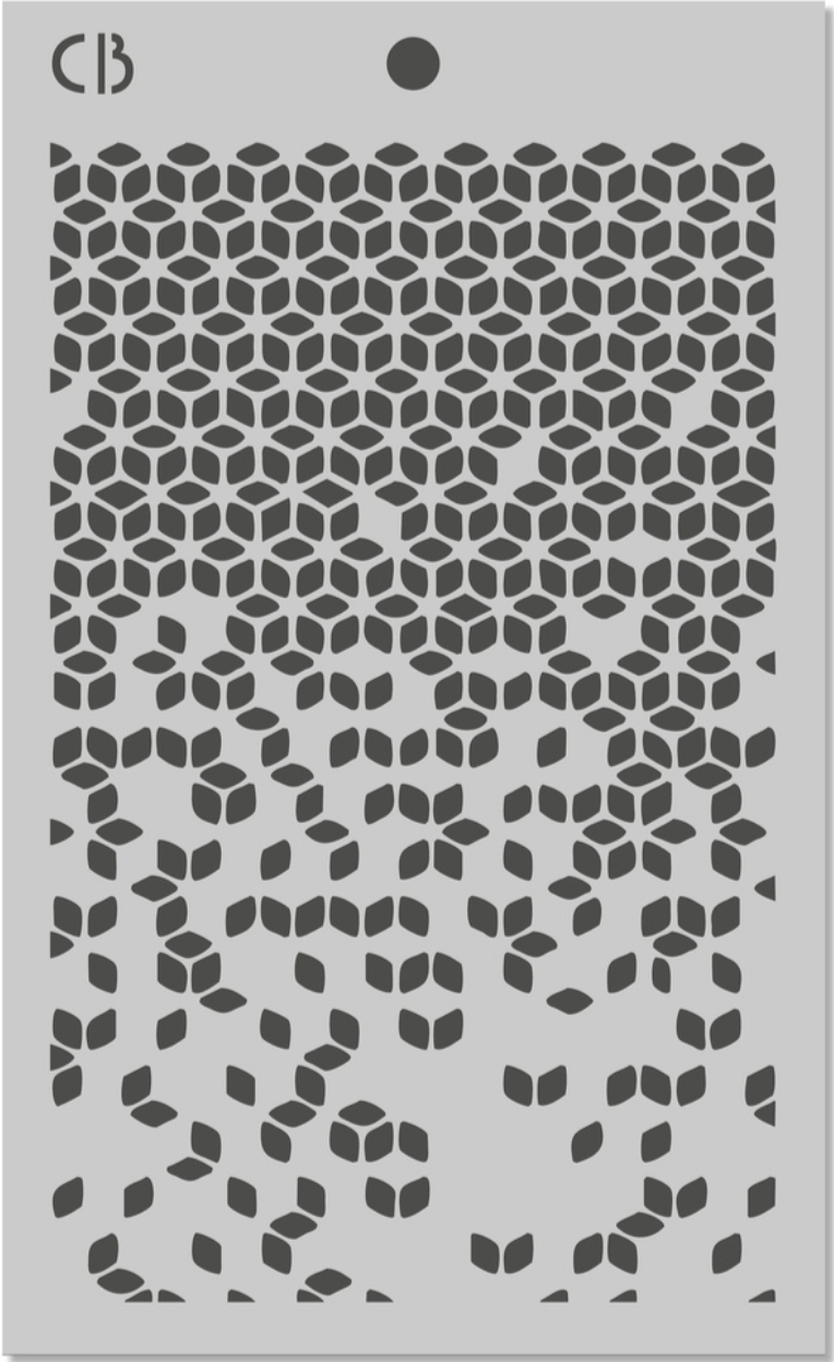 Ciao Bella Paper - Fairy Whispers - Triple Layer Stencil Set (5"x8") - Craftywaftyshop