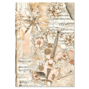 Ciao Bella Paper - Lost in Time - A4 Rice Paper | MF009 - Craftywaftyshop