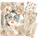 Ciao Bella Paper - Lost in Time - A4 Rice Paper | MF009 - Craftywaftyshop