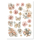 Ciao Bella Paper - Lost in Time - A4 Rice Paper | MF009 - Craftywaftyshop