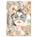 Ciao Bella Paper - Lost in Time - A4 Rice Paper | MF009 - Craftywaftyshop