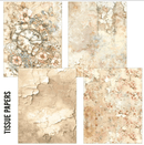 Ciao Bella Paper - Lost in Time - A5 Tissue and Vellum Variety Pack | MC007 - Craftywaftyshop