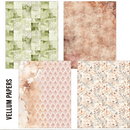 Ciao Bella Paper - Lost in Time - A5 Tissue and Vellum Variety Pack | MC007 - Craftywaftyshop