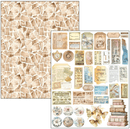 Ciao Bella Paper - Lost in Time - Mixed Media Book | MA007 - Craftywaftyshop