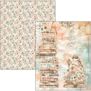 Ciao Bella Paper - Lost in Time - Mixed Media Book | MA007 - Craftywaftyshop