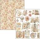 Ciao Bella Paper - Lost in Time - Mixed Media Book | MA007 - Craftywaftyshop
