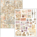 Ciao Bella Paper - Lost in Time - Mixed Media Book | MA007 - Craftywaftyshop