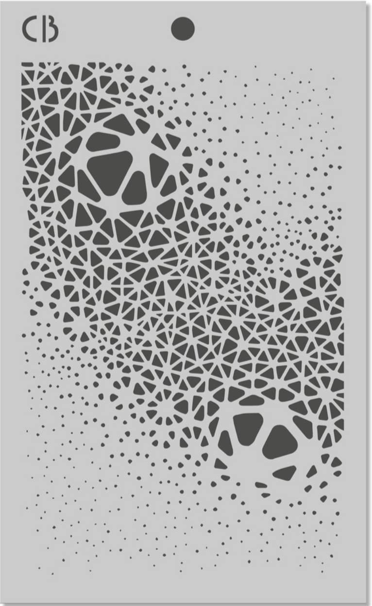 Ciao Bella Paper - Polar Railway - Triple Layer Stencil Set (5"x8") - Craftywaftyshop