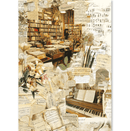 Ciao Bella Paper - Seventies - A5 Rice Paper (mixed x8) | CBRS043 - Craftywaftyshop