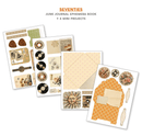 Ciao Bella Paper - Seventies - Junk Journal Ephemera Book | CBB027 - Craftywaftyshop