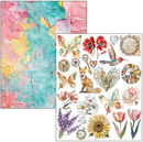 Ciao Bella Paper - The Sound of Spring - Mixed Media Book - Craftywaftyshop
