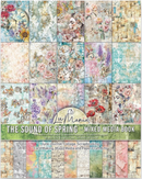 Ciao Bella Paper - The Sound of Spring - Mixed Media Book - Craftywaftyshop