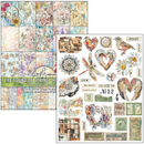 Ciao Bella Paper - The Sound of Spring - Mixed Media Book - Craftywaftyshop