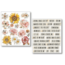 Ciao Bella Paper - The Sound of Spring - Mixed Media Sticker Set | MB013 - Craftywaftyshop