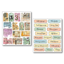Ciao Bella Paper - The Sound of Spring - Mixed Media Sticker Set | MB013 - Craftywaftyshop