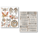 Ciao Bella Paper - The Sound of Spring - Mixed Media Sticker Set | MB013 - Craftywaftyshop