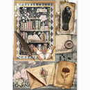 Ciao Bella The Witch's Grimoire A5 Rice Paper | CBRS048 - Craftywaftyshop
