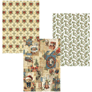 Ciao Bella Toy Shop Deluxe Paper Gold & Vellum Dual Pack A4 MIXED - Craftywaftyshop