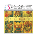Ciao Bella Toy Shop Deluxe Paper Gold & Vellum Dual Pack MIXED - Craftywaftyshop