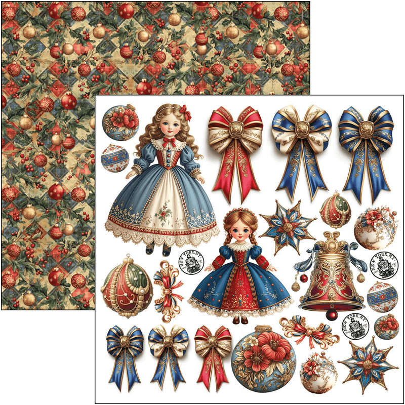 Ciao Bella Toy Shop Fussy Cut Pad 6"x6" - Craftywaftyshop