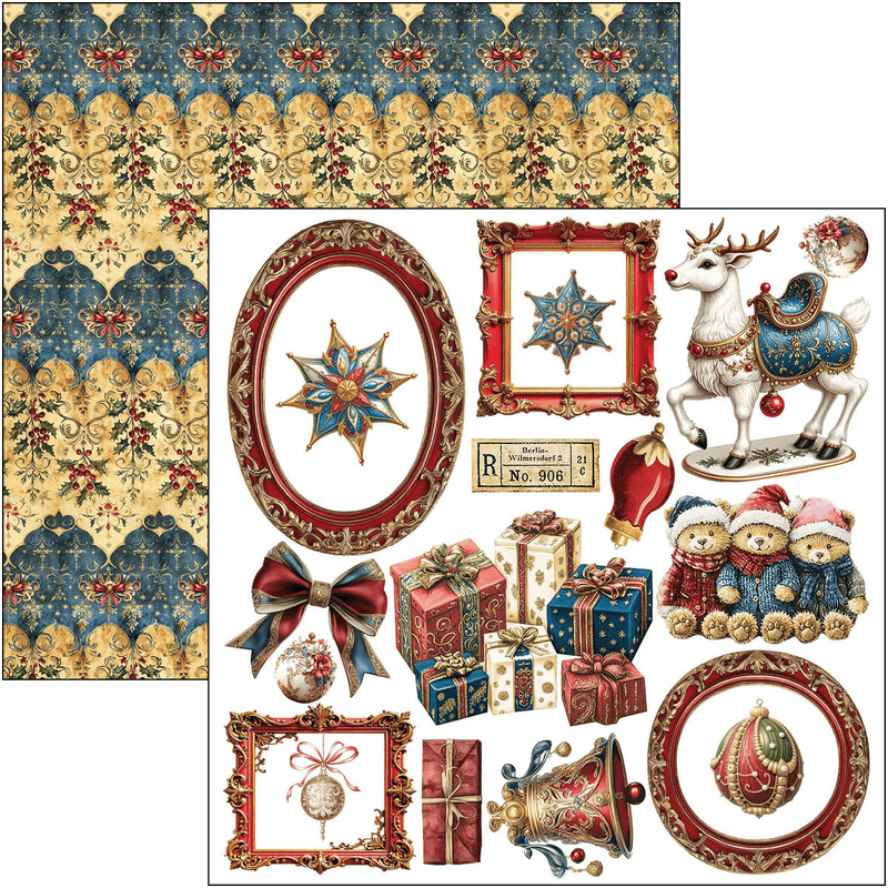 Ciao Bella Toy Shop Fussy Cut Pad 6"x6" - Craftywaftyshop