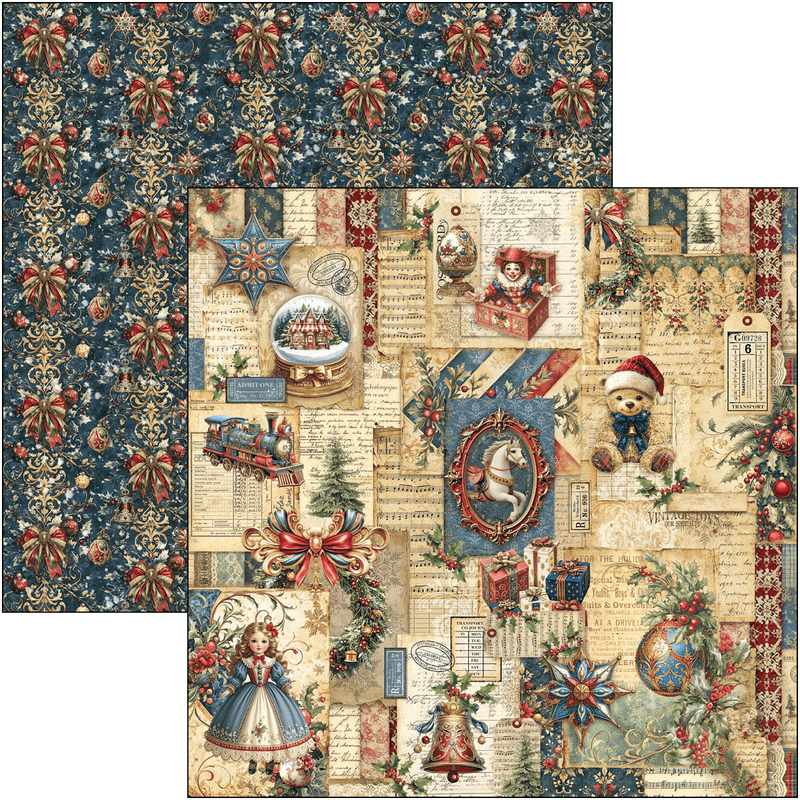 Ciao Bella Toy Shop Pad 8"x8" - Craftywaftyshop
