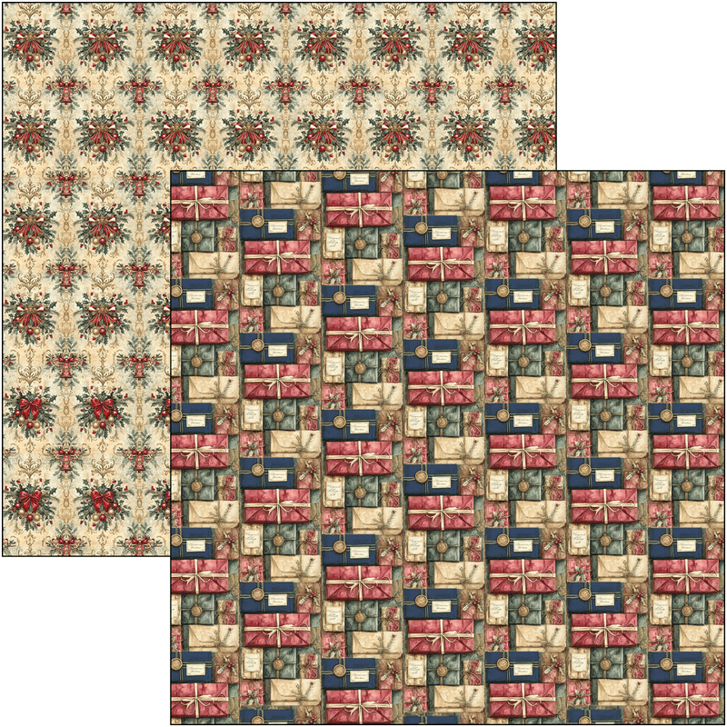 Ciao Bella Toy Shop Paper Pad 12"x12" - Craftywaftyshop