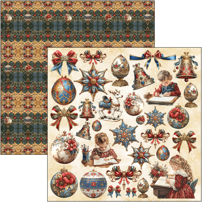 Ciao Bella Toy Shop Paper Pad 12"x12" - Craftywaftyshop
