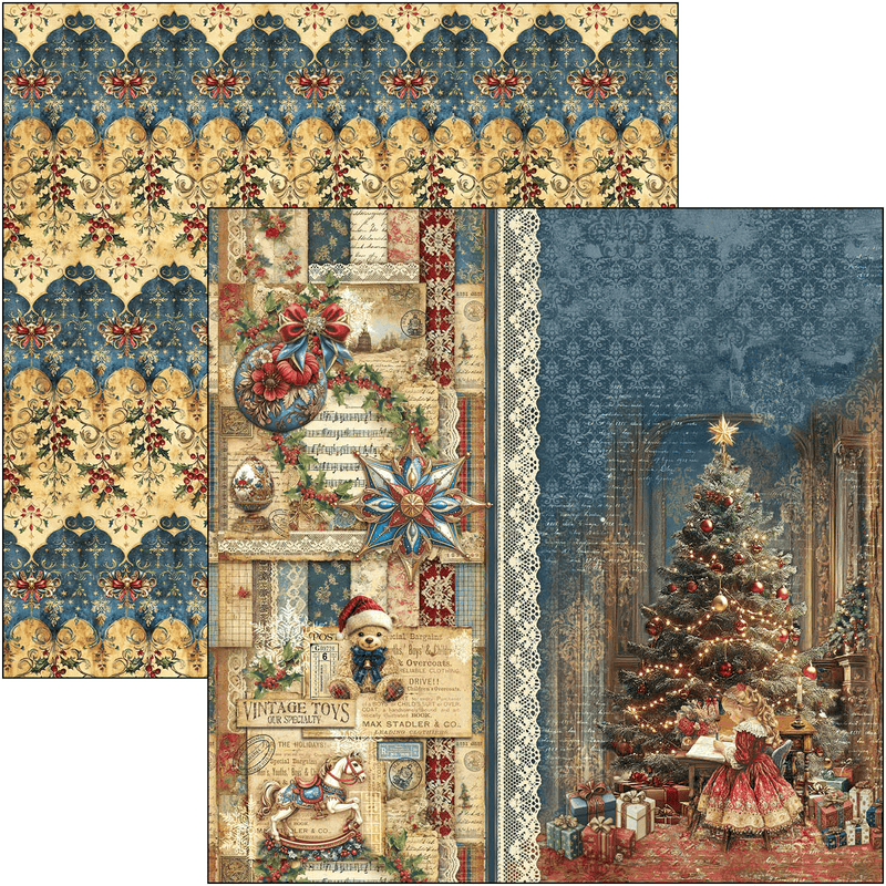 Ciao Bella Toy Shop Paper Pad 12"x12" - Craftywaftyshop