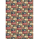 Ciao Bella Toy Shop Rice Paper A5 MIXED - Craftywaftyshop