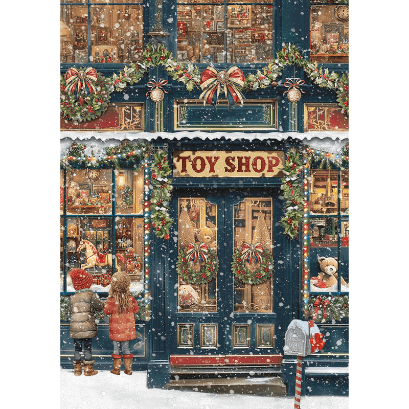 Ciao Bella Toy Shop Rice Paper A5 MIXED - Craftywaftyshop