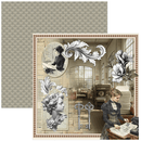 Ciao Bella - Typographic - 12"x12" Paper Pad | CBPM095 - Craftywaftyshop