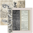 Ciao Bella - Typographic - 12"x12" Patterns Pad | CBT095 - Craftywaftyshop