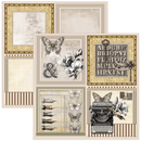 Ciao Bella - Typographic - 12"x12" Patterns Pad | CBT095 - Craftywaftyshop