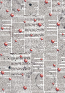 Ciao Bella Vellum Paris Je t’aime Paper Patterns A4 - Craftywaftyshop