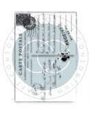 Craft Consortium Essential Craft Stamp – Old Postcard | CCESTMP017 - Craftywaftyshop