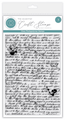 Craft Consortium Essential Craft Stamp – Pen Pal | CCESTMP018 - Craftywaftyshop