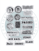 Craft Consortium Essential Craft Stamps – Postage Marks | CCESTMP019 - Craftywaftyshop