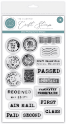 Craft Consortium Essential Craft Stamps | Various Designs | Photopolymer | UK Made - Craftywaftyshop
