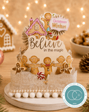 Craft Consortium Gingerbread Party 8x8 Paper Pad | CCLPAD004 - Craftywaftyshop