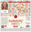 Craft Consortium Gingerbread Party 8x8 Paper Pad | CCLPAD004 - Craftywaftyshop