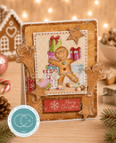 Craft Consortium Gingerbread Party 8x8 Paper Pad | CCLPAD004 - Craftywaftyshop