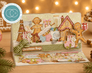 Craft Consortium Gingerbread Party 8x8 Paper Pad | CCLPAD004 - Craftywaftyshop