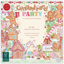 Craft Consortium Gingerbread Party 8x8 Paper Pad | CCLPAD004 - Craftywaftyshop