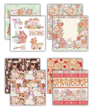 Craft Consortium Gingerbread Party 8x8 Paper Pad | CCLPAD004 - Craftywaftyshop